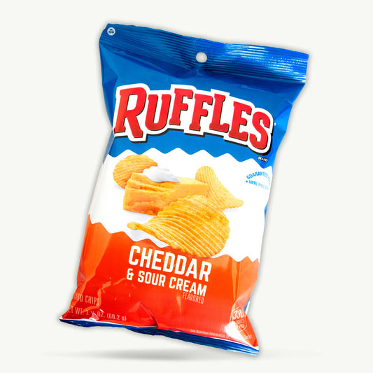 Ruffles Cheddar Sour Cream Potato Chips 2.12oz