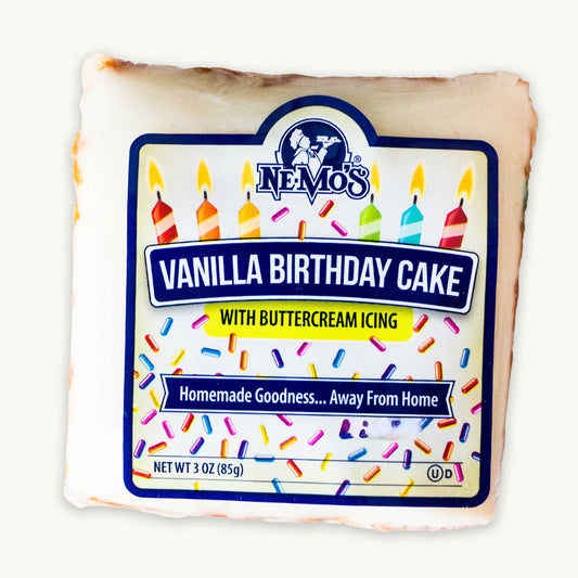 Nemo's Vanilla Birthday Cake 3oz