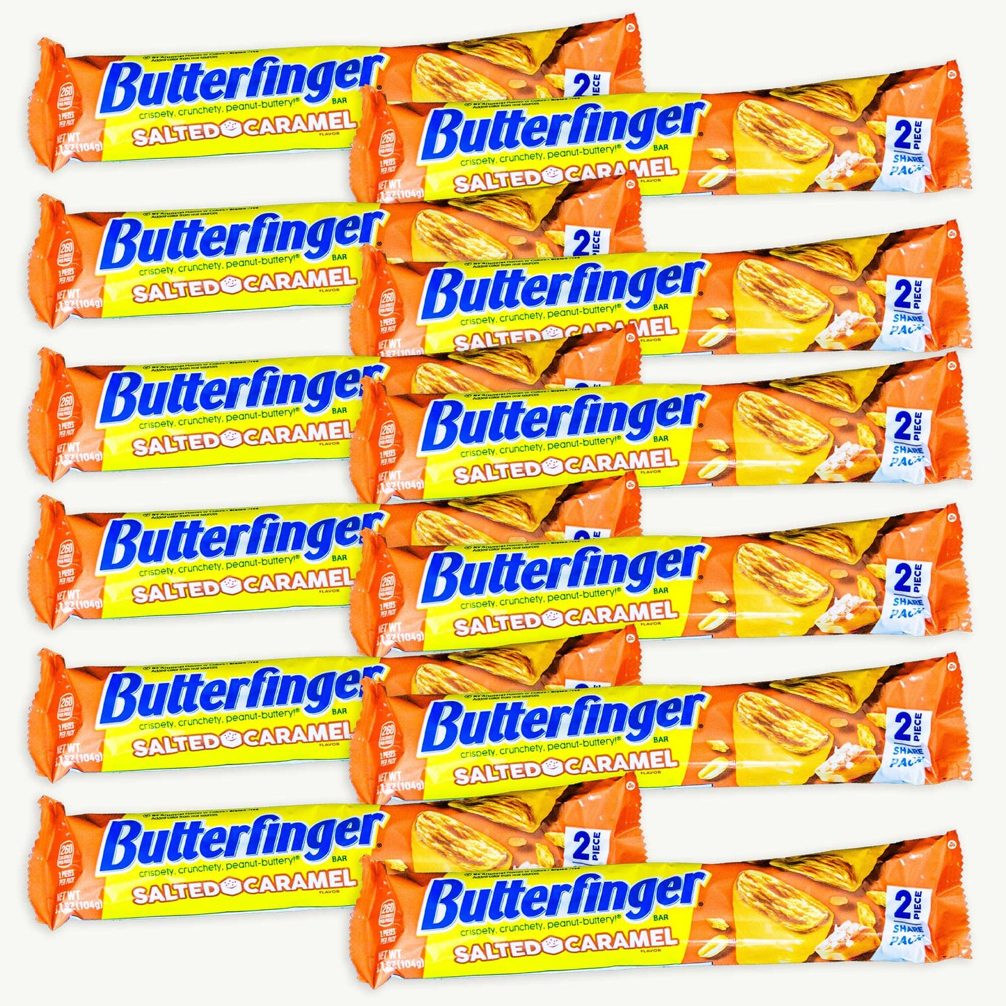 Butterfinger Salted Caramel Peanut Butter Candy Bar - 2 Piece Share Pack 3.7oz
