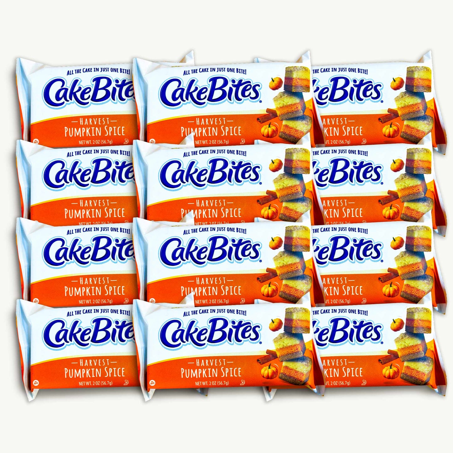 Cakebites Harvest Pumpkin Spice Cake Bites 2oz