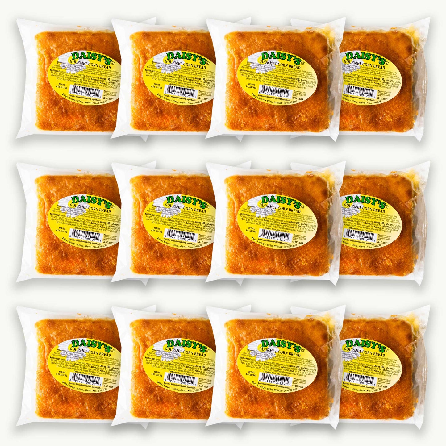 Daisy's Gourmet Corn Bread 4oz