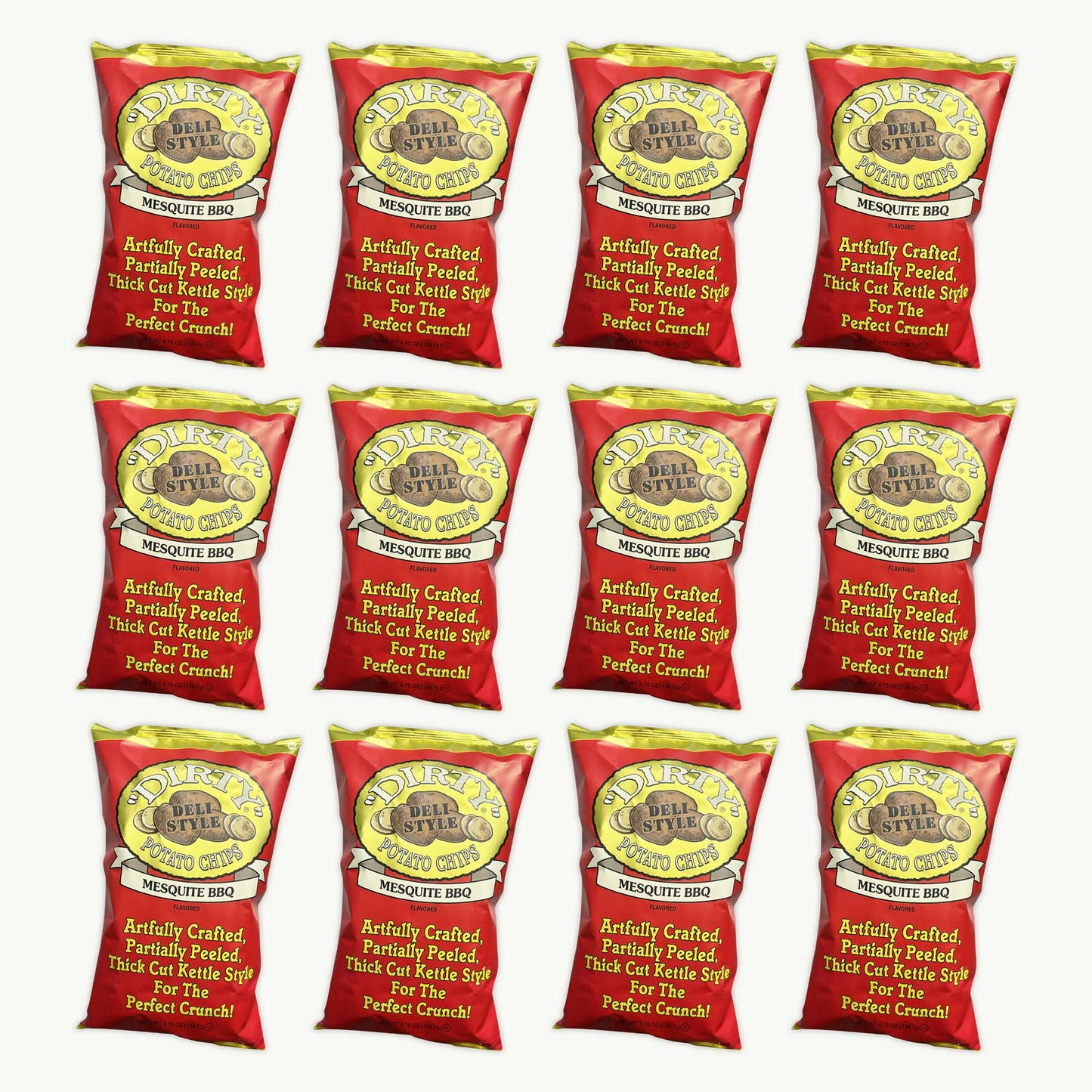 Dirty Mesquite BBQ Potato Chips 4.75oz
