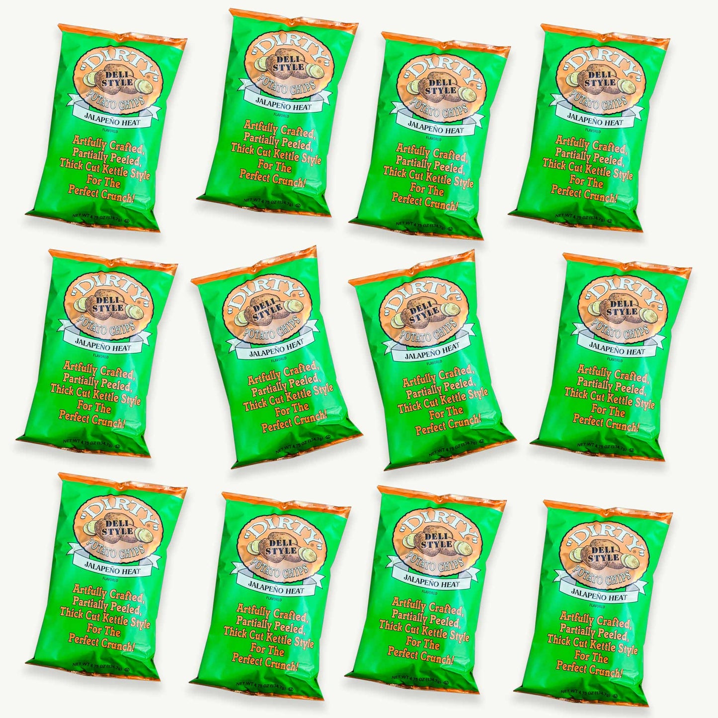 Dirty Jalapeno Heat Kettle Potato Chips 4.75oz