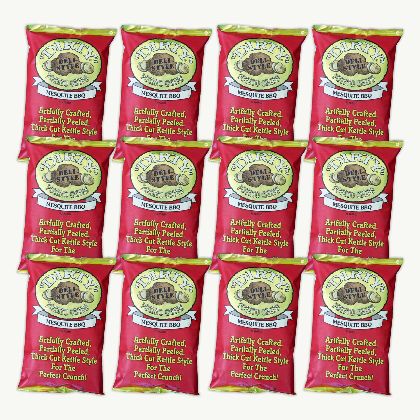 Dirty Mesquite BBQ Potato Chips 2oz