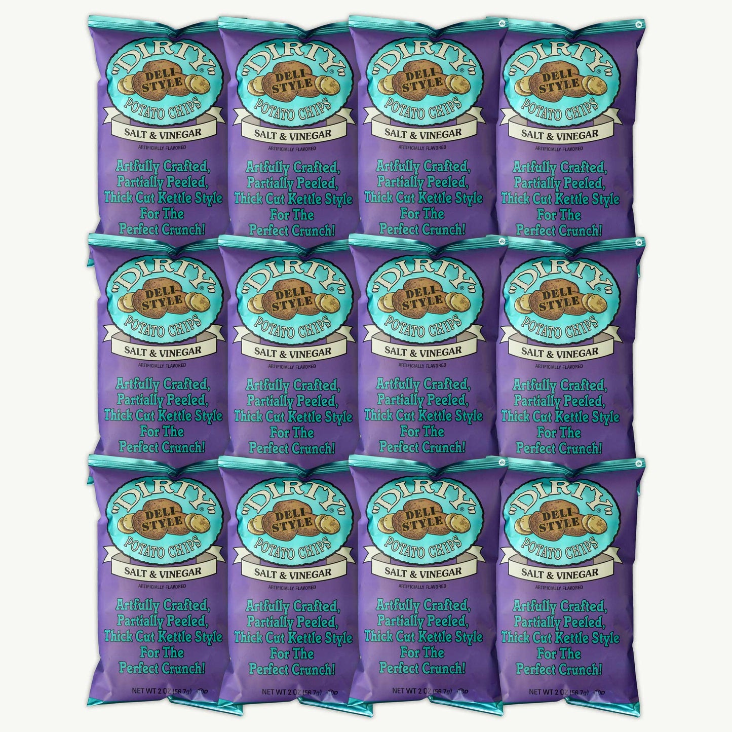Dirty Salt Vinegar Chips 2oz