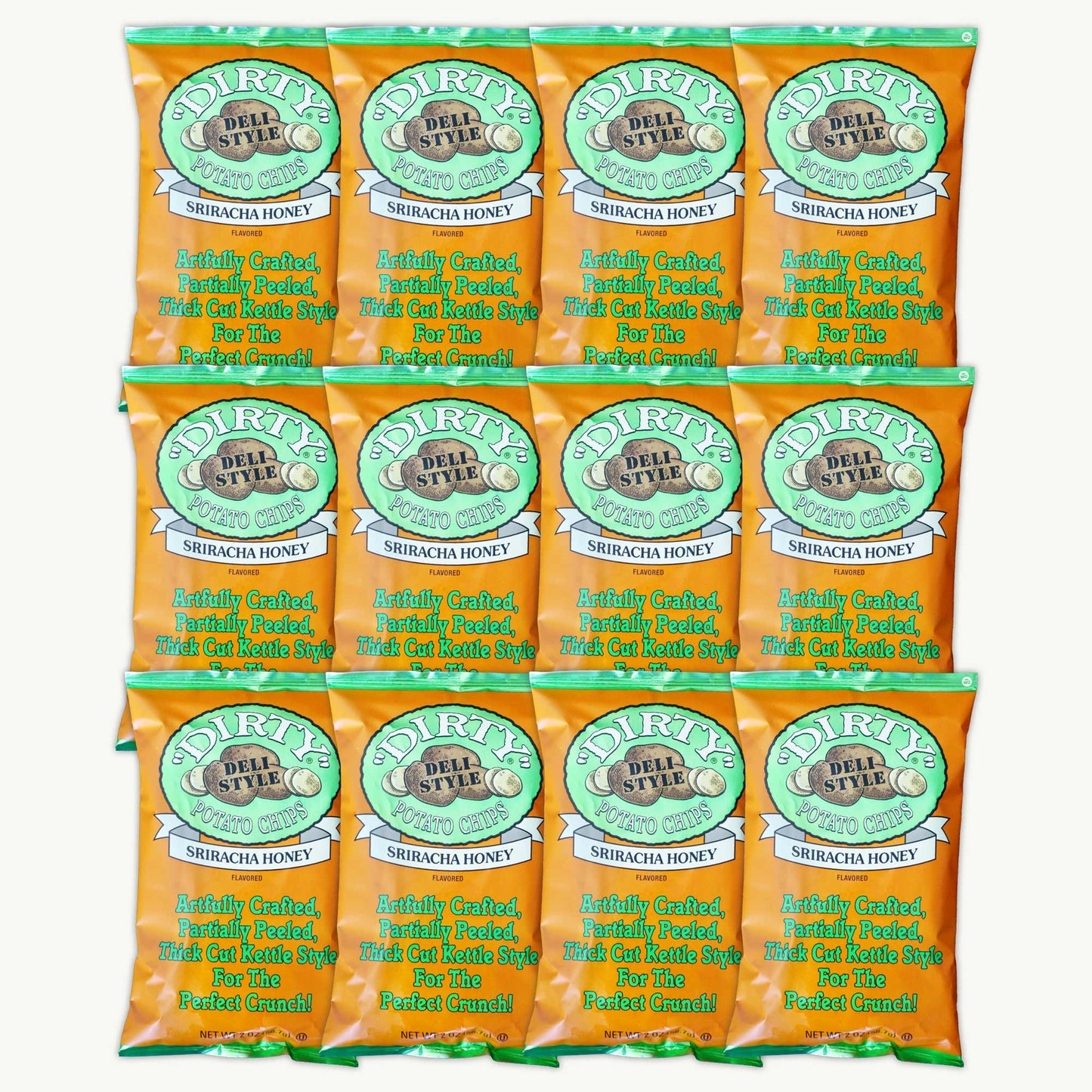 Dirty Sriracha Honey Chips 2oz