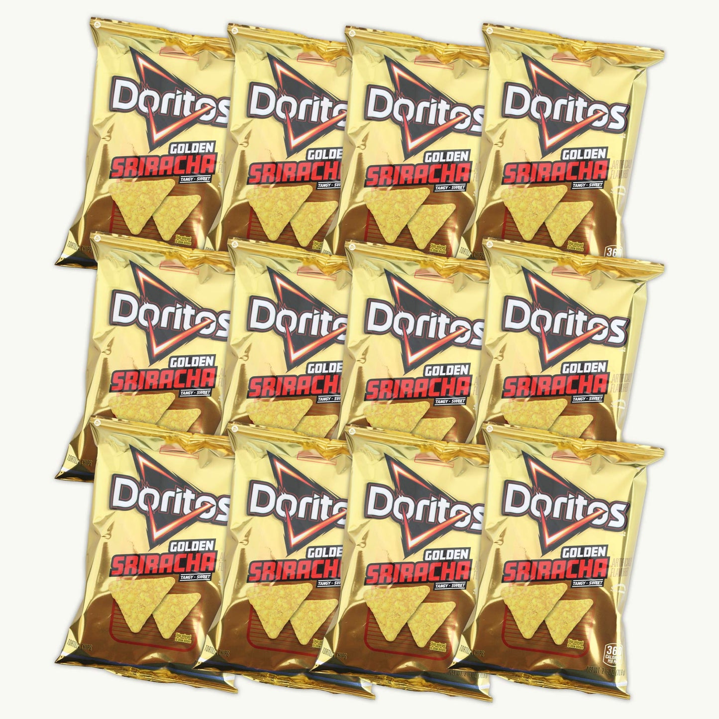 Doritos Golden Sriracha Tortilla Chips 2.5oz