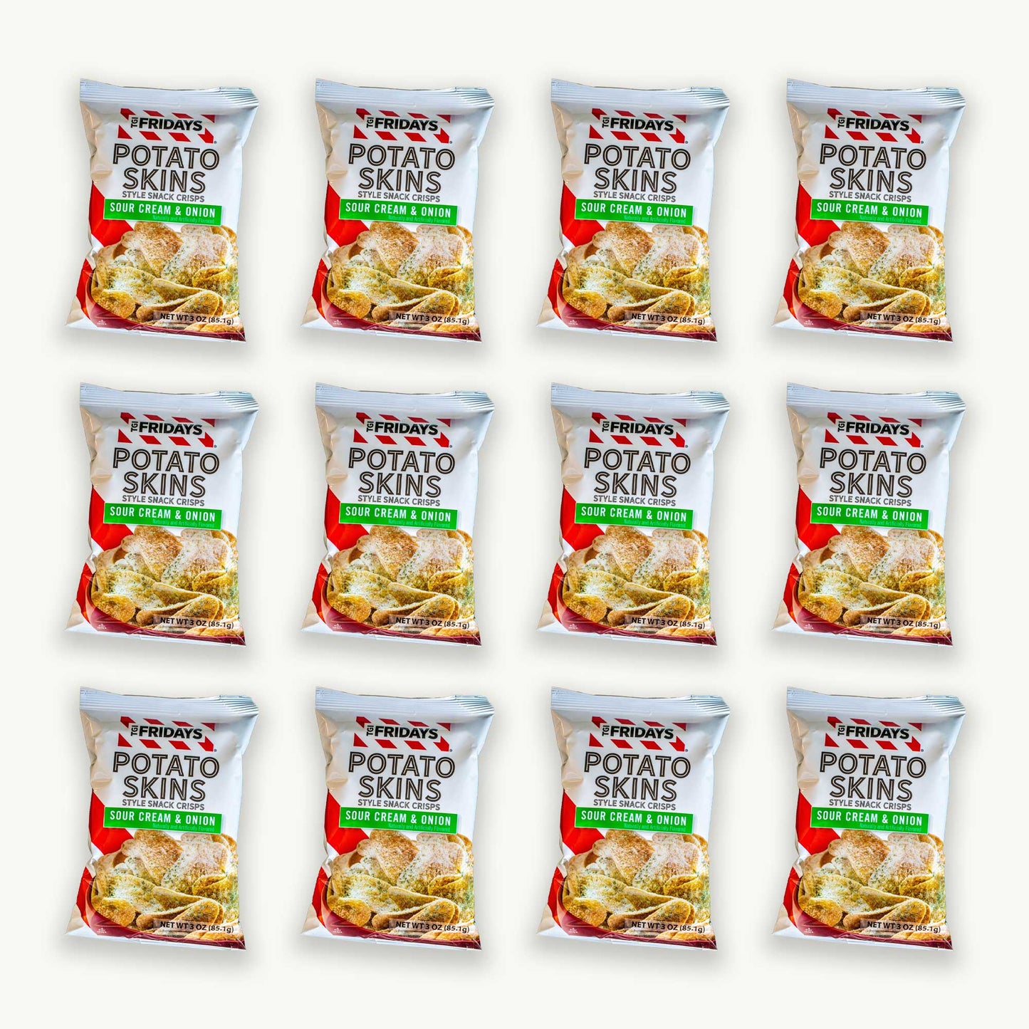 TGI Fridays Potato Skins Sour Cream Onion 3oz