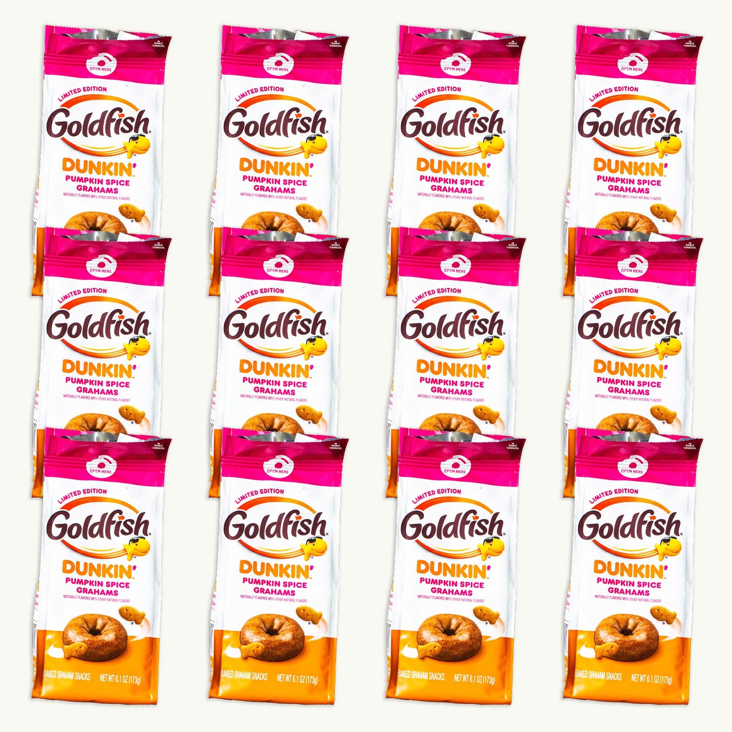 Goldfish Dunkin Pumpkin Spice Grahams 6.1oz