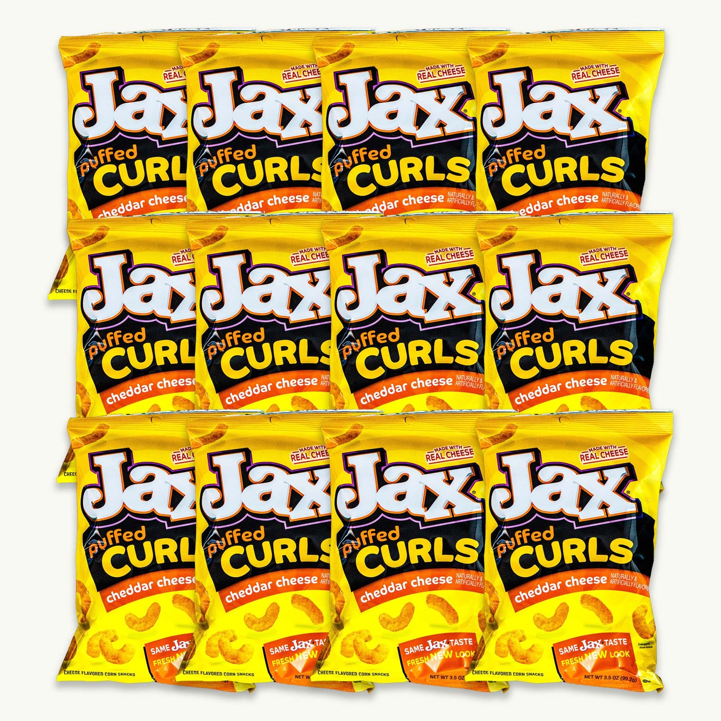 Jax Puffed Cheddar Cheese Curls 3.5oz