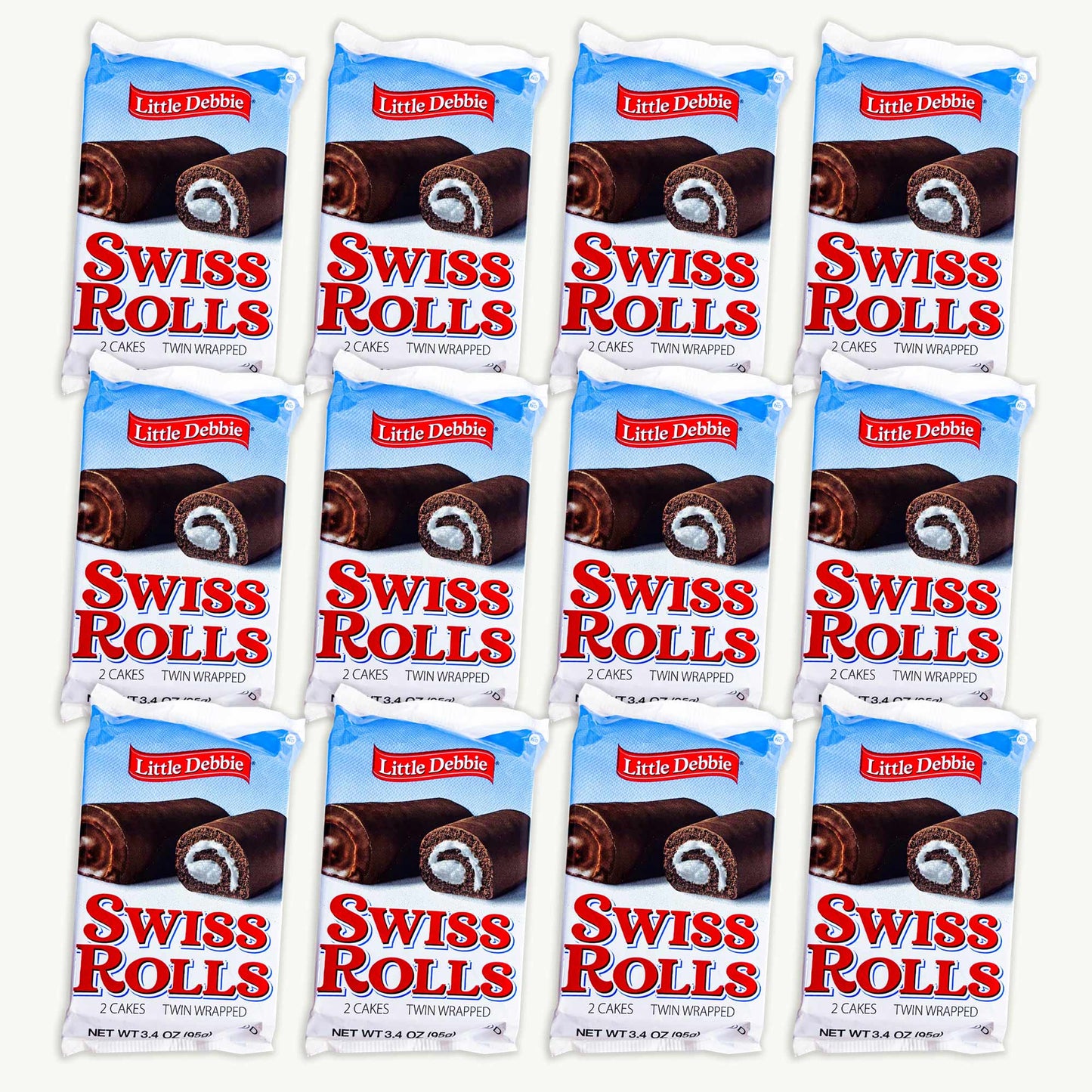 Little Debbie Swiss Rolls 2ct 3.4oz