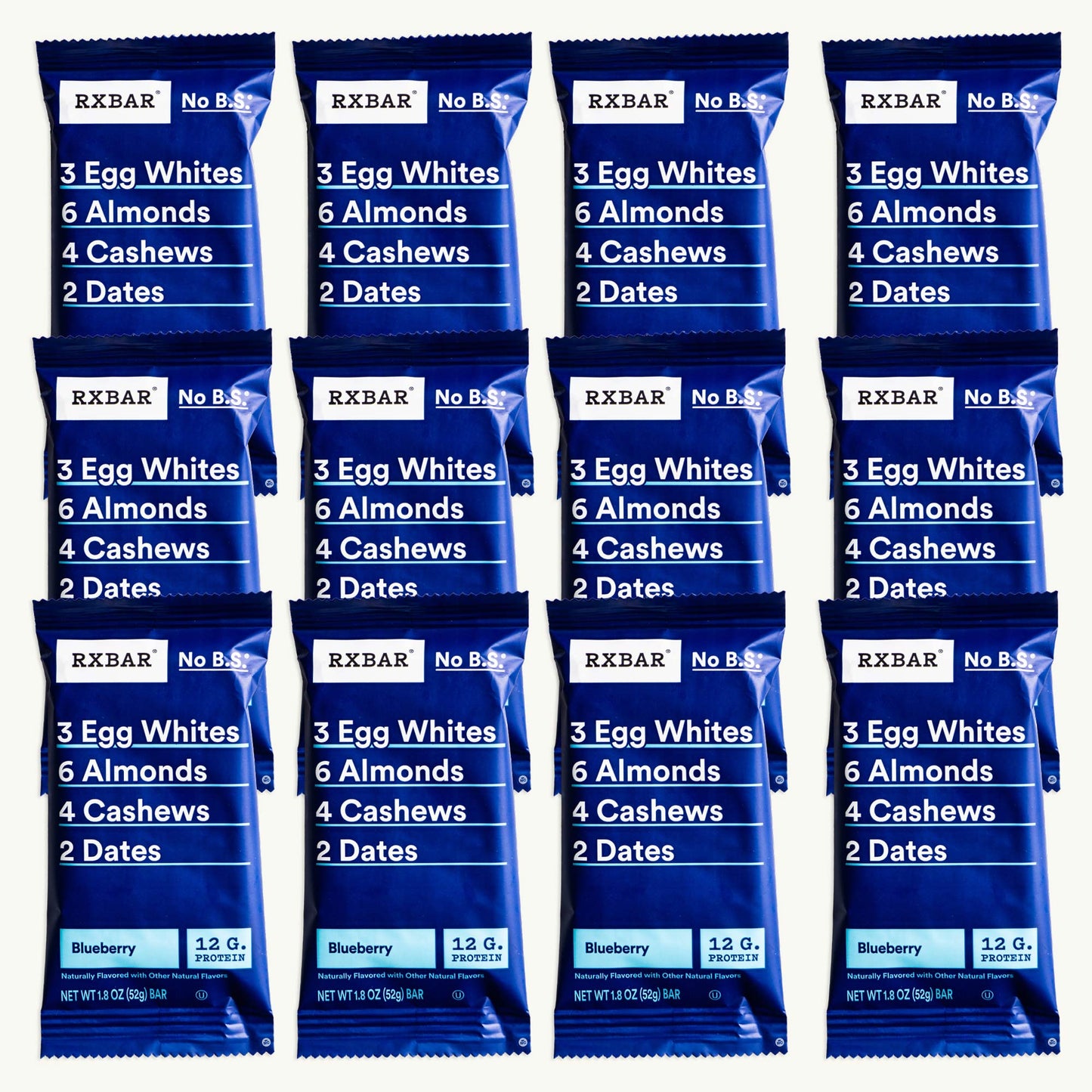 RXBAR Blueberry 12g Protein Bar 1.8oz