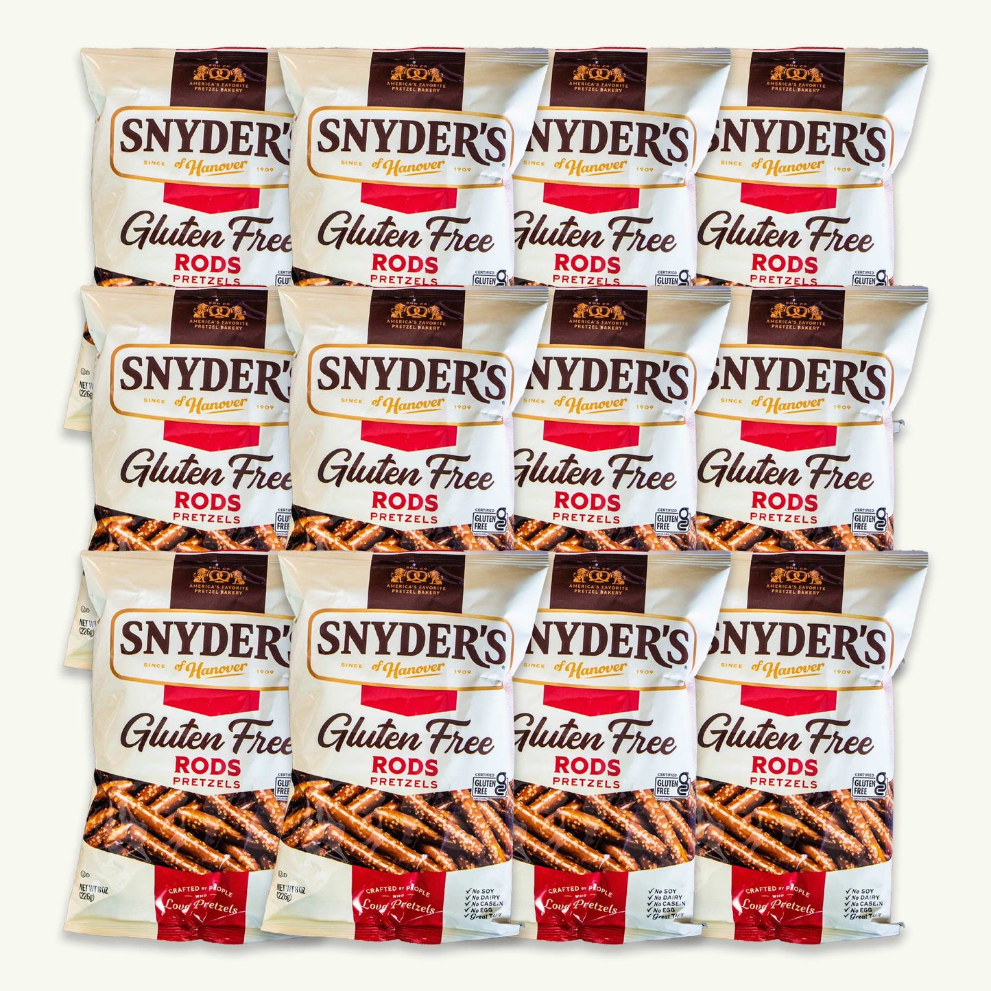 Snyder's Gluten Free Pretzel Rods 8oz