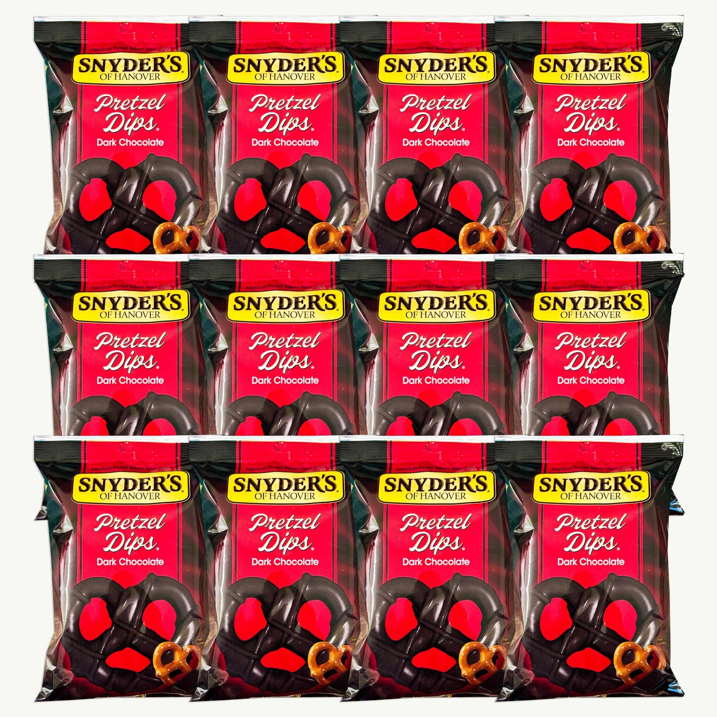 Snyder's Christmas Dark Chocolate Pretzel Dips 6oz