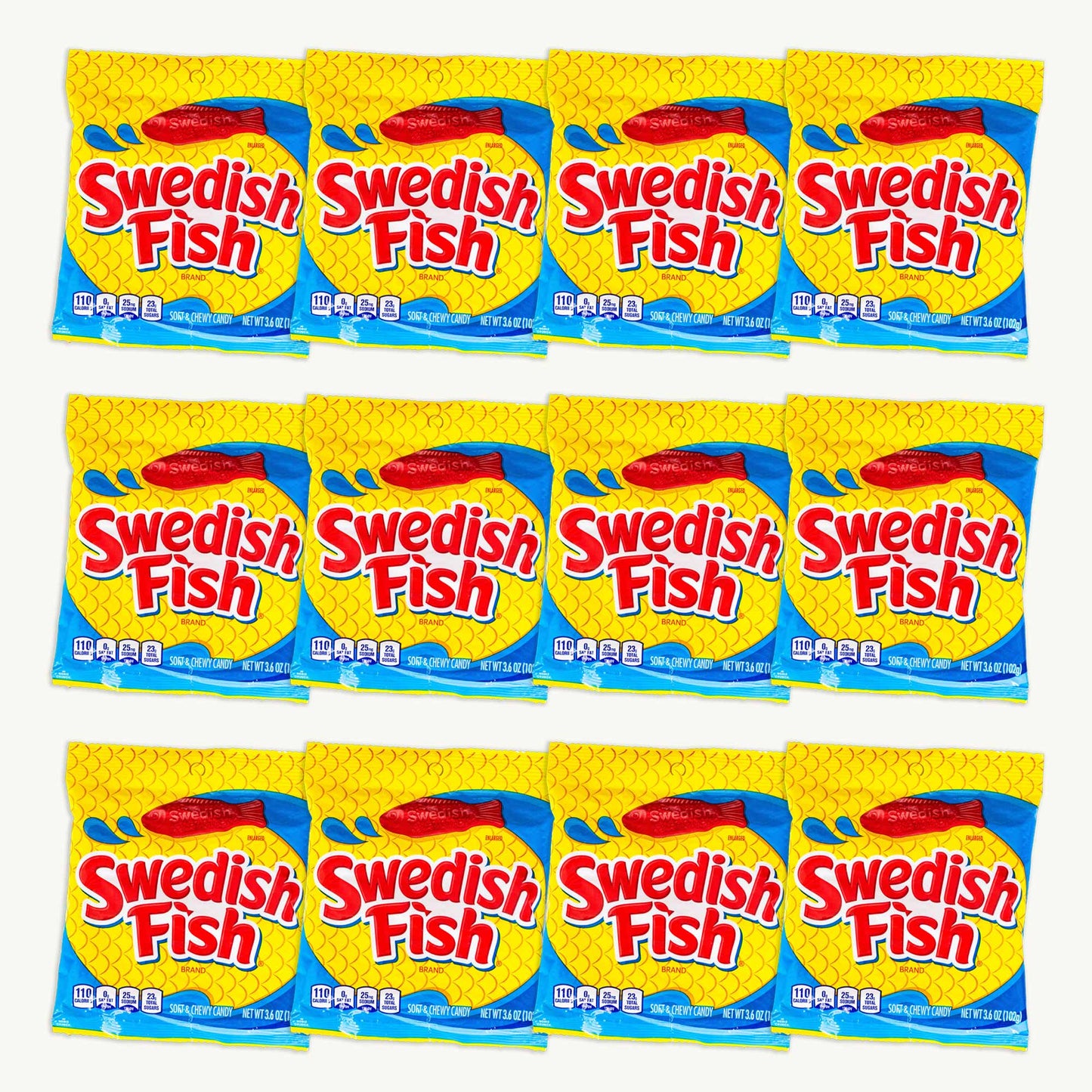 Swedish Fish Soft Chewy Candy 3.6oz