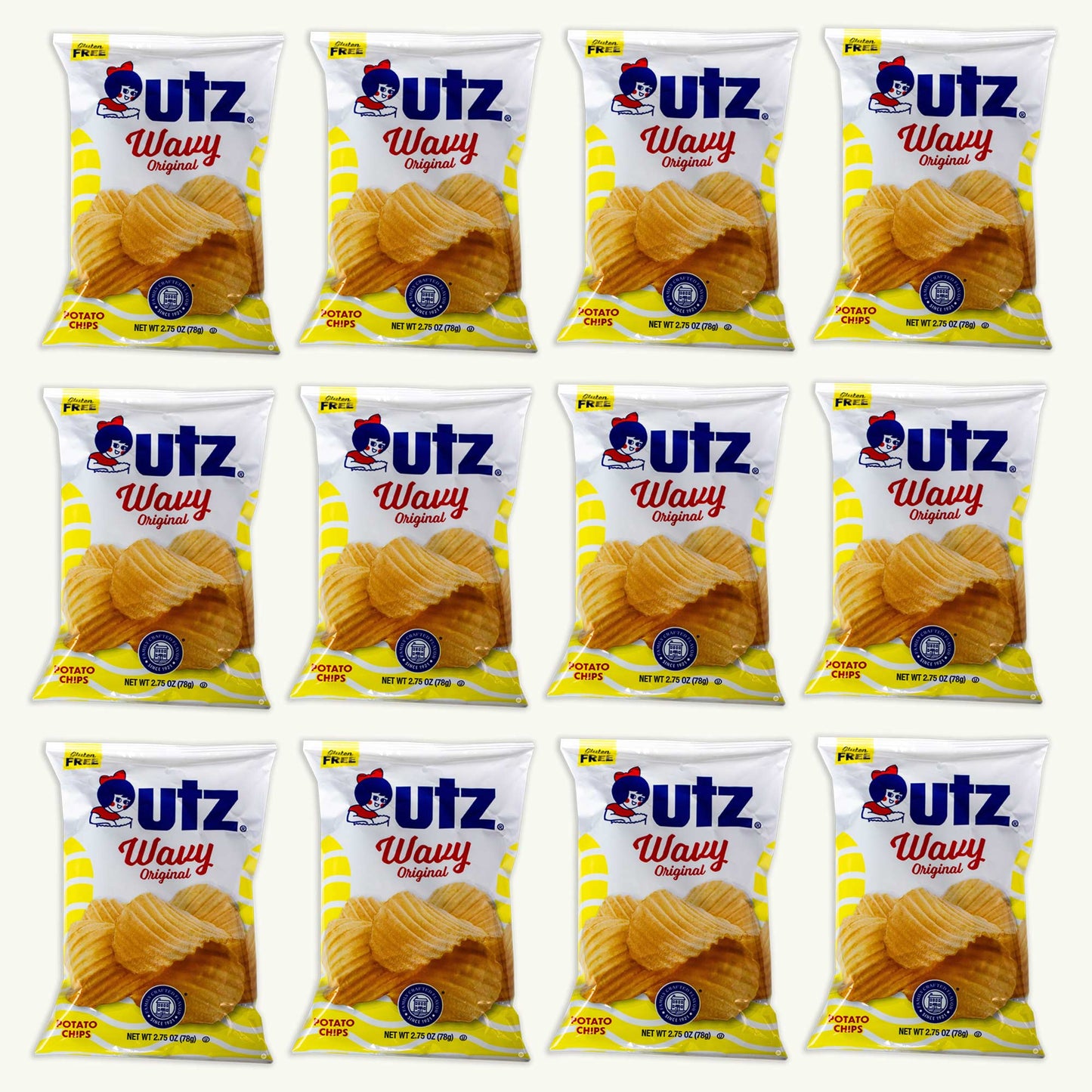Utz Wavy Original Potato Chips 2.75oz
