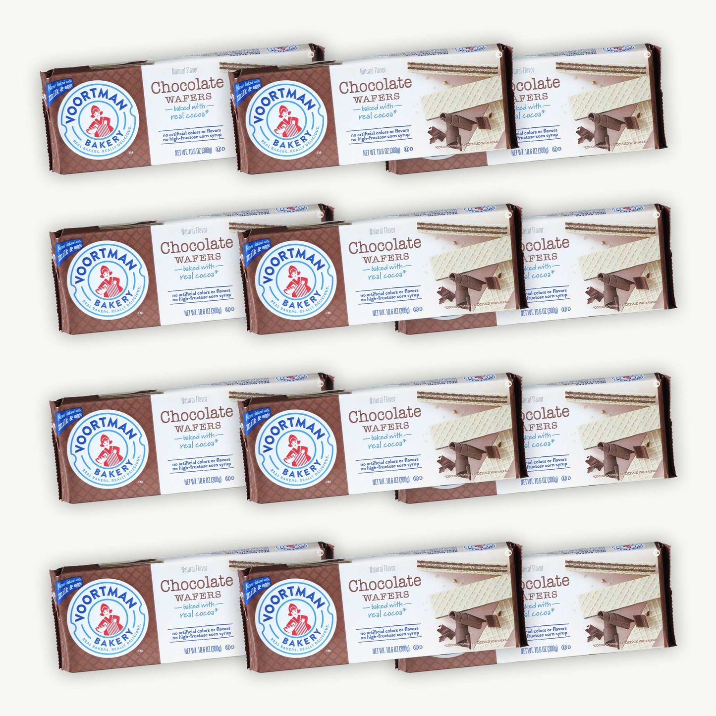 Voortman Chocolate Wafers 10.6oz