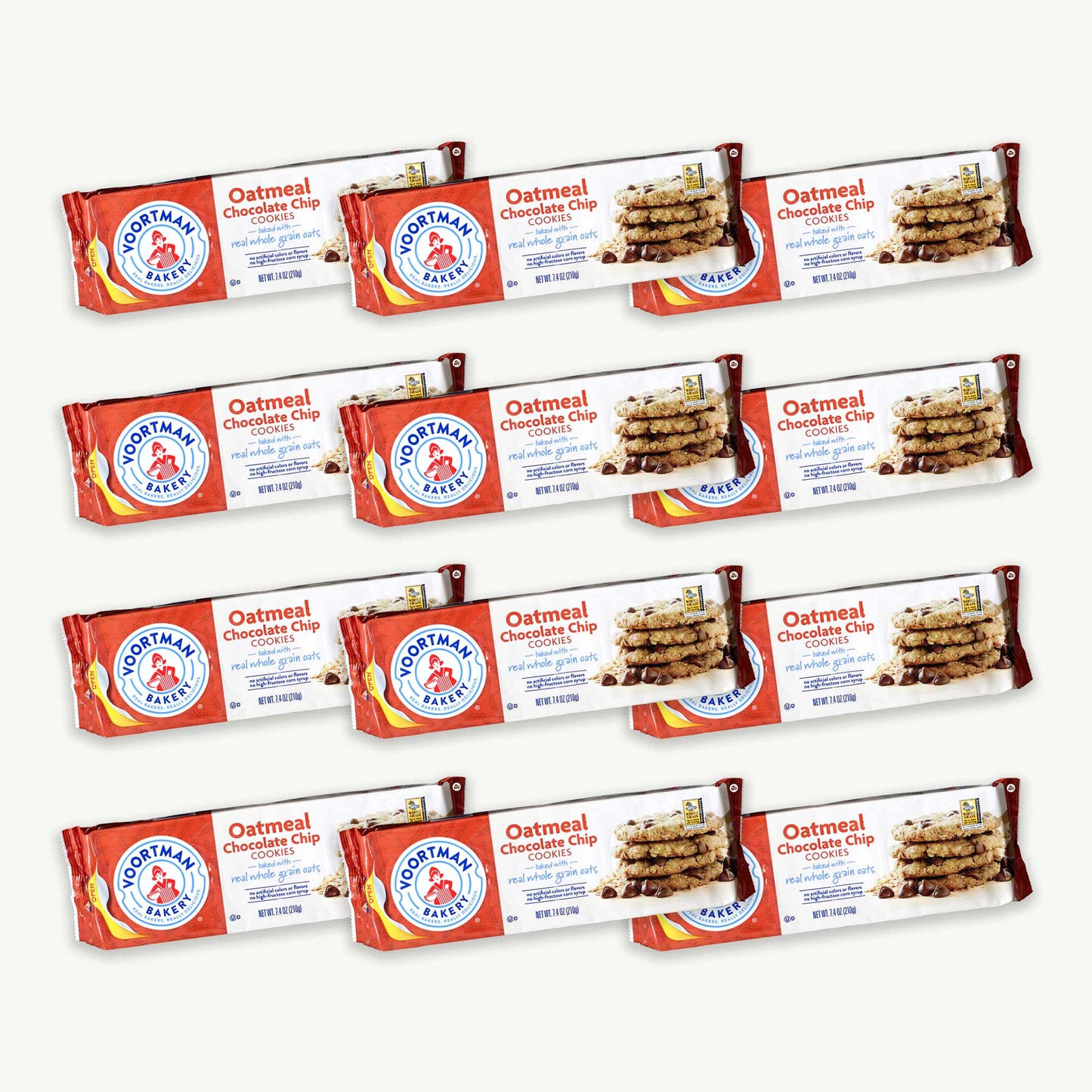 Voortman Oatmeal Chocolate Chip Cookies 7.4oz