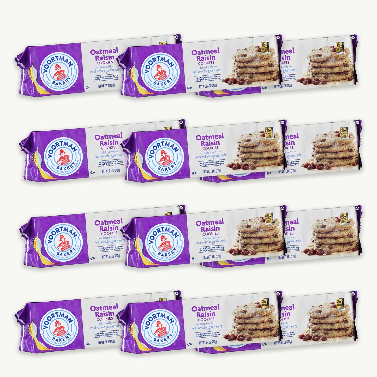 Voortman Oatmeal Raisin Cookies 7.4oz
