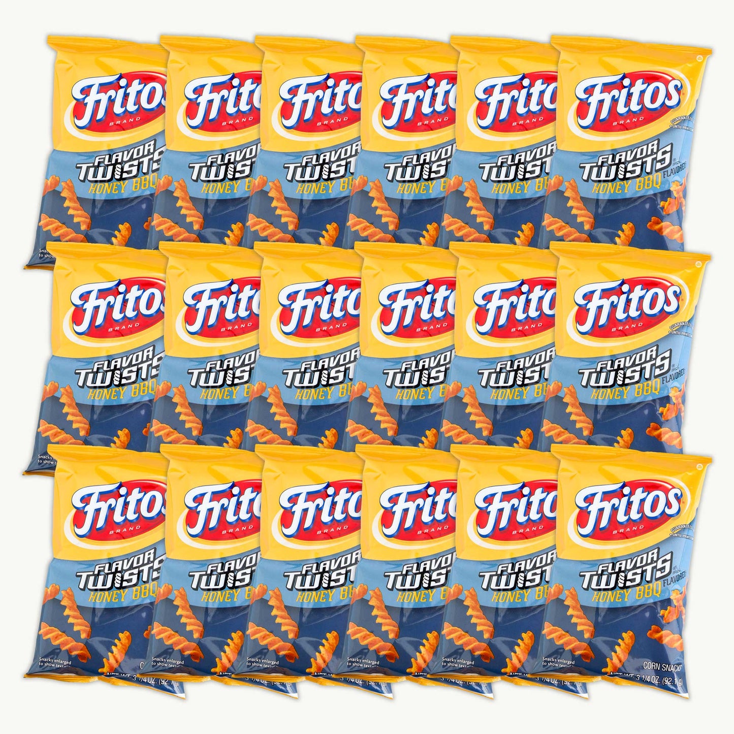 Fritos Flavor Twists Honey BBQ Corn Snacks 3.25oz