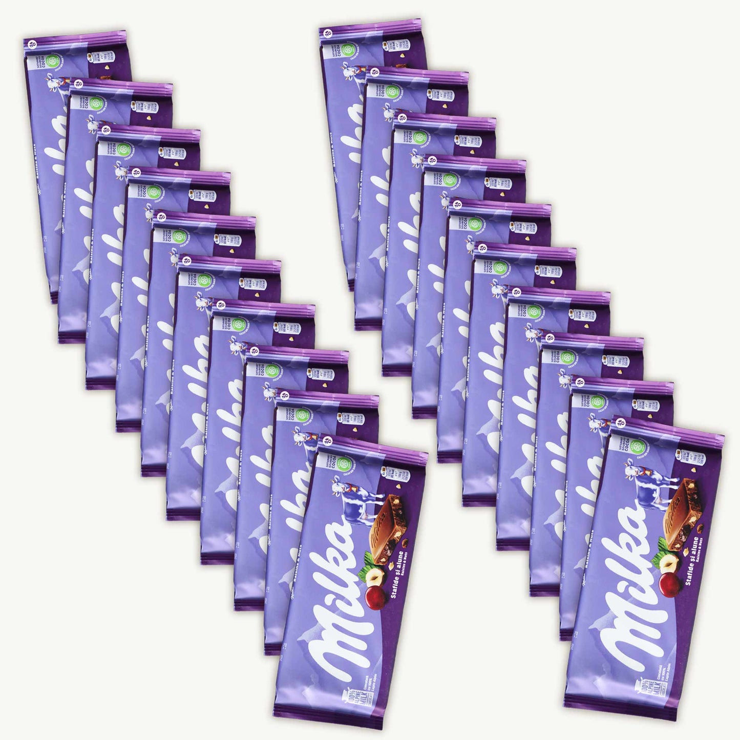 Milka Raisins Nuts Chocolate Candy Bar 100g