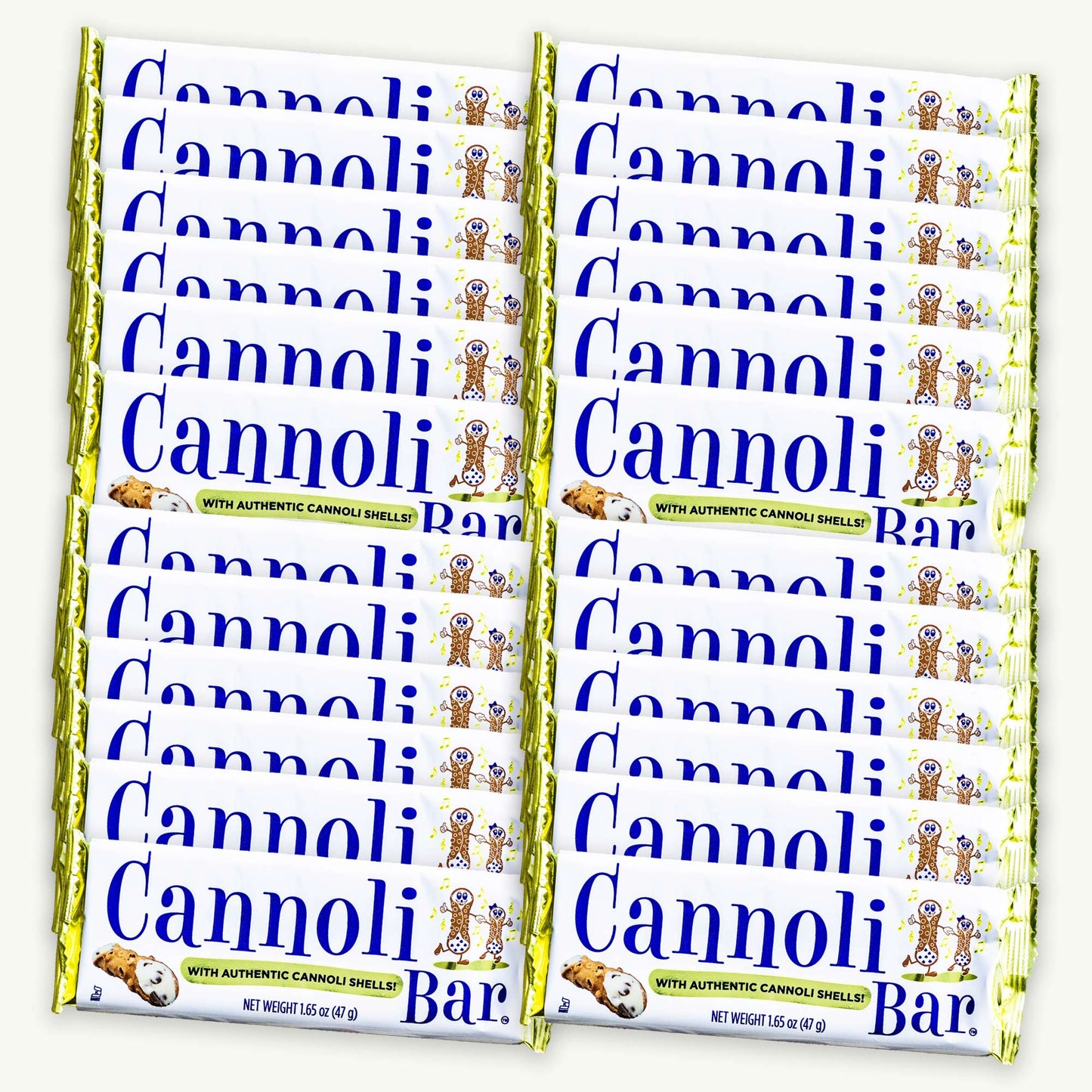 Cannoli Chocolate Candy Bar 1.65oz