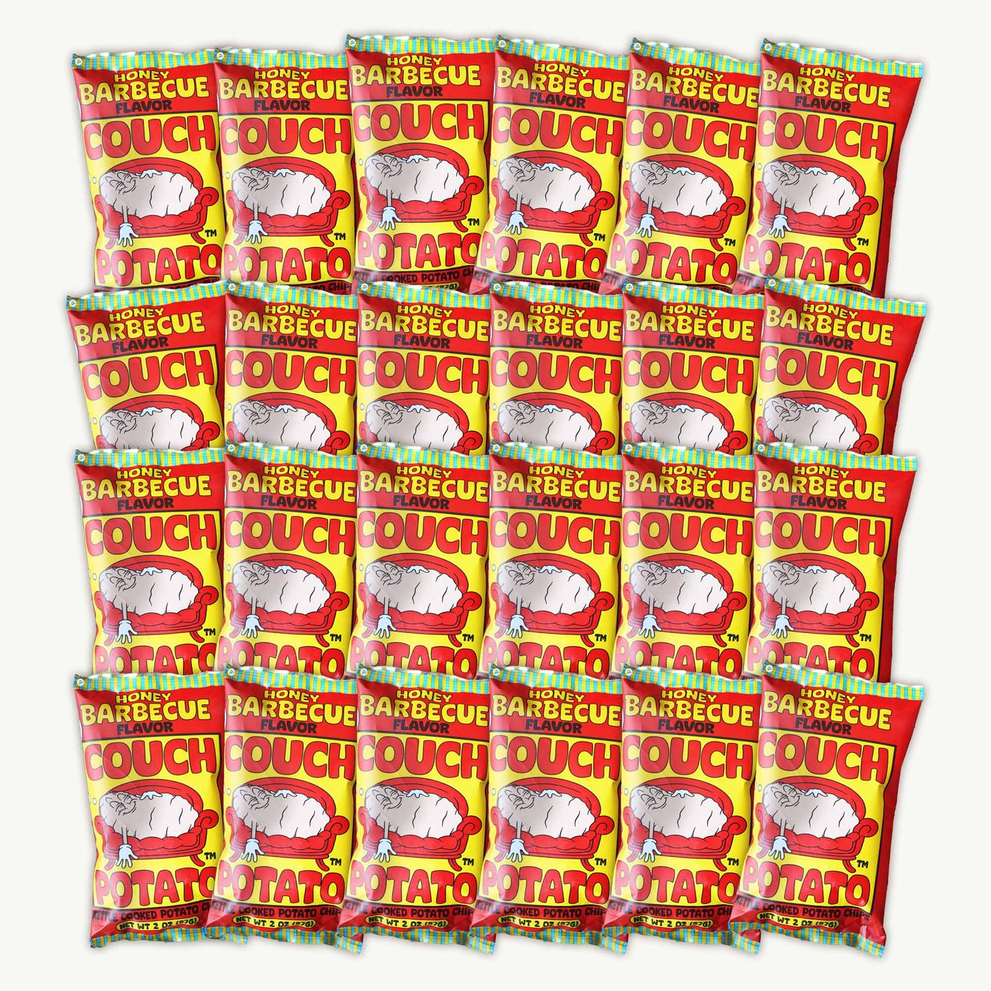 Joe Chips Honey BBQ Couch Potato Chips 2oz