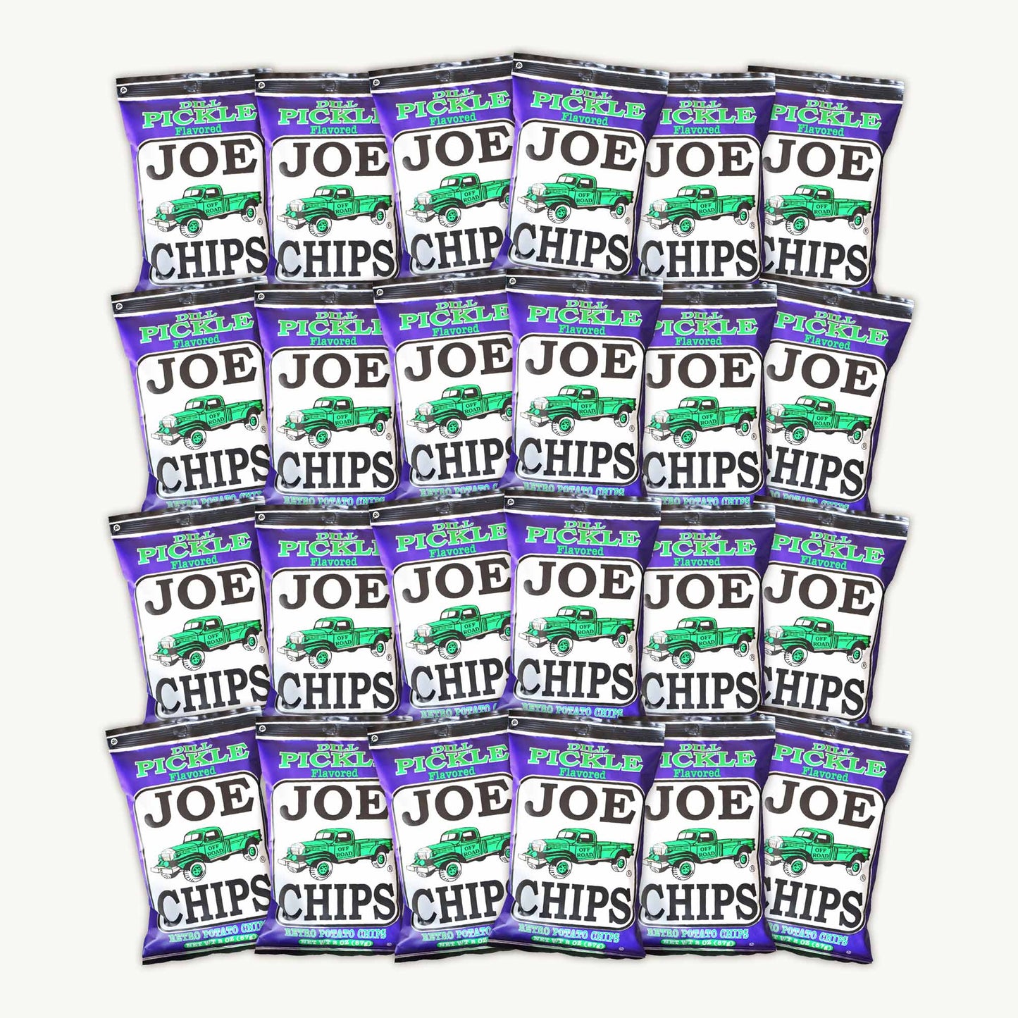 Joe Chips Dill Pickle Potato Chips 2oz