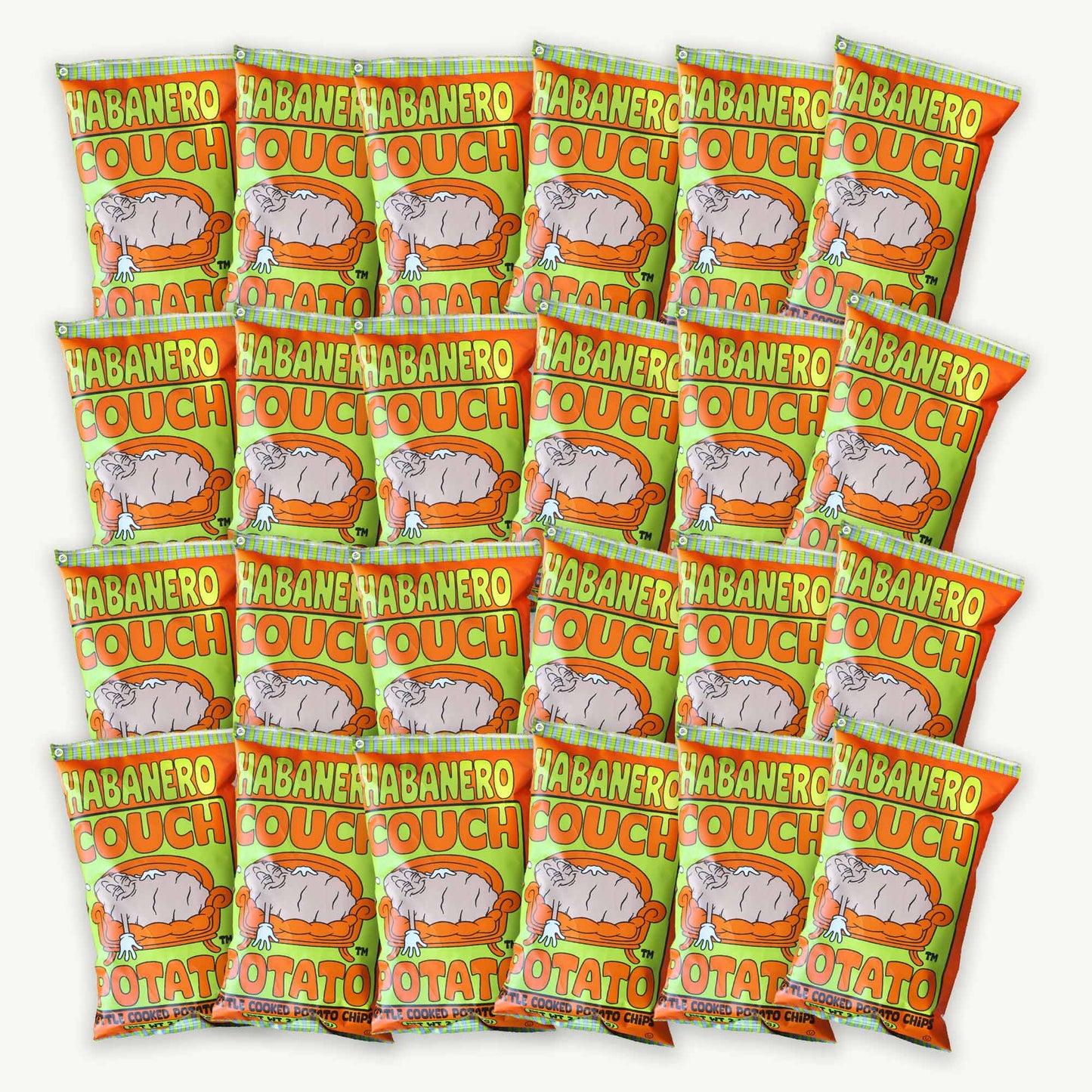 Joe Chips Habanero Couch Kettle Potato Chips 2oz