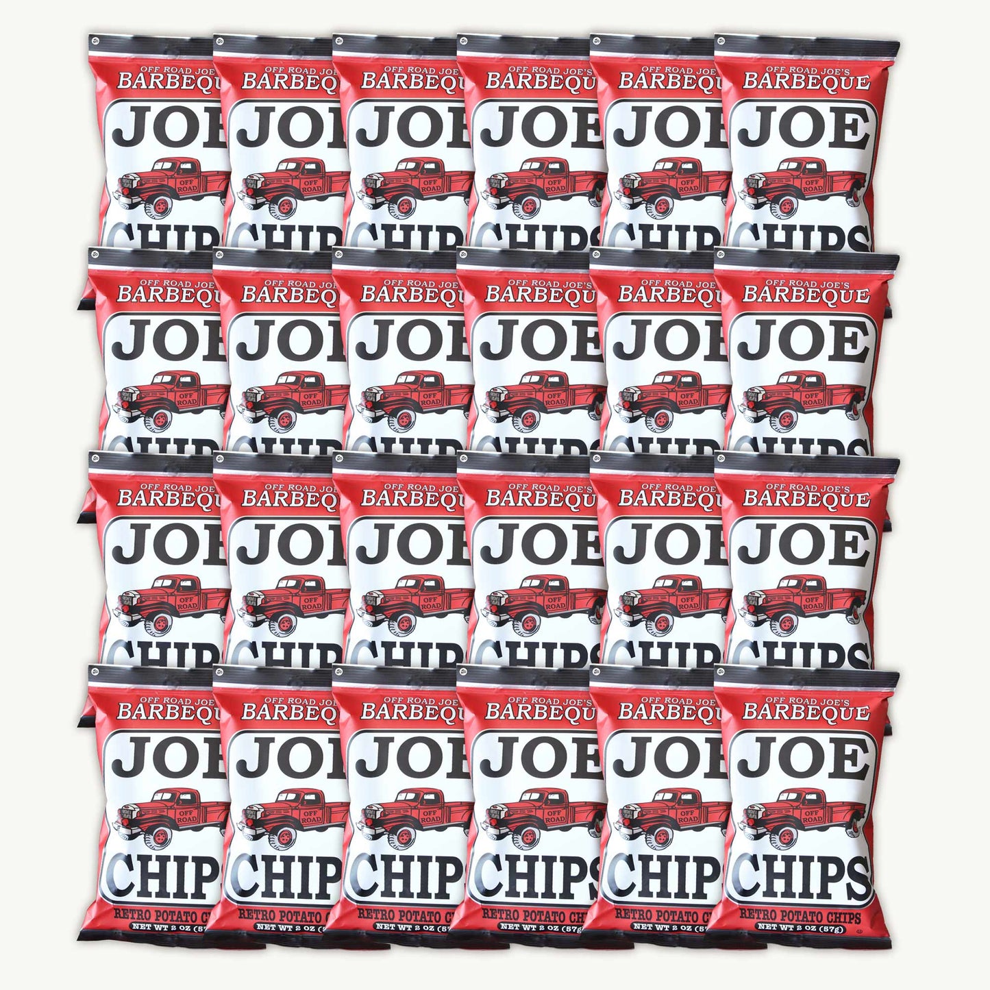 Joe Chips Off Road Joe's BBQ Potato Chips 2oz
