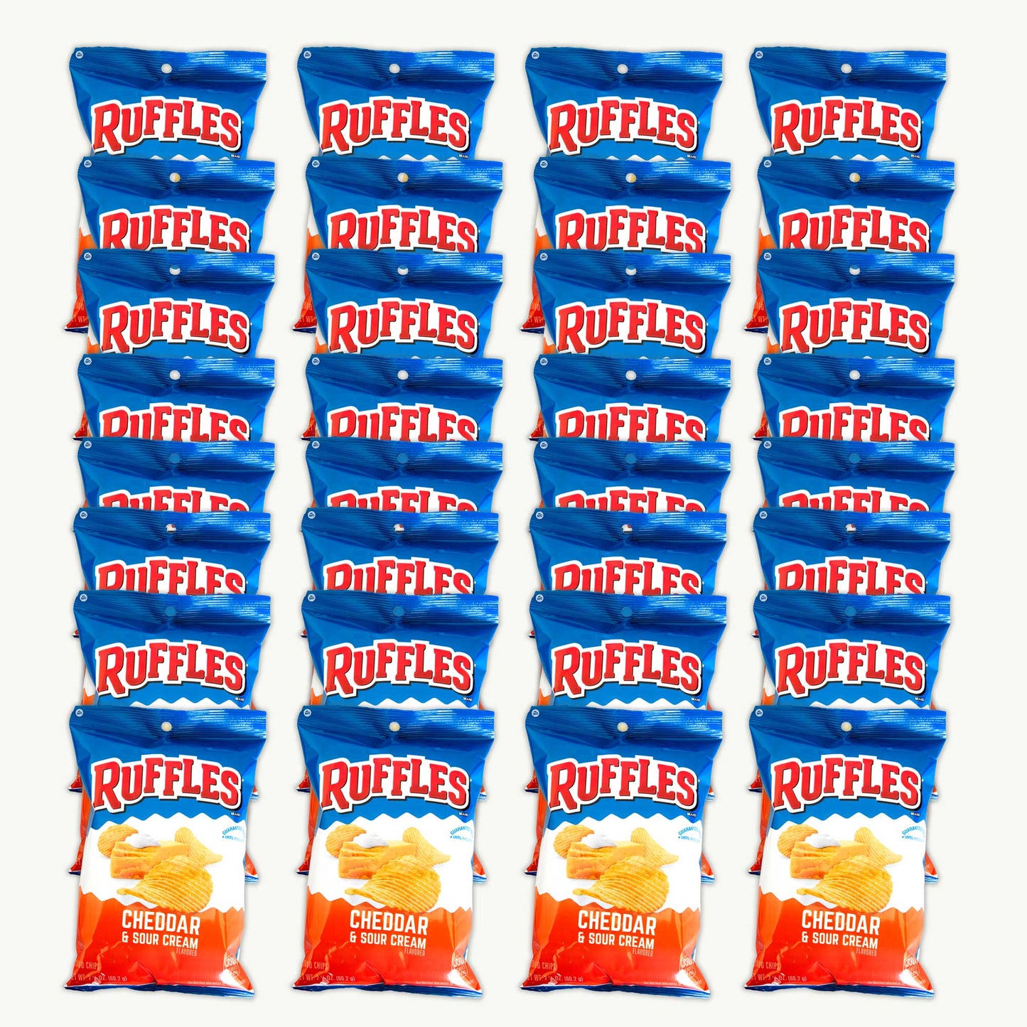 Ruffles Cheddar Sour Cream Potato Chips 2.12oz