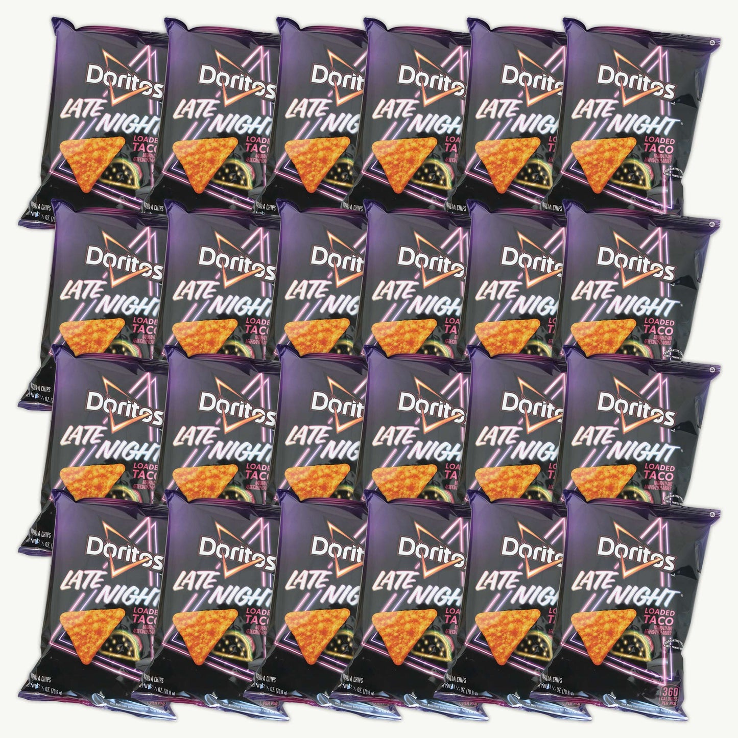 Doritos Late Night Loaded Taco Tortilla Chips 2.5oz