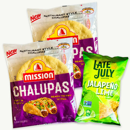 Mission Chalupas (2pks - 8ct) - Late July Jalapeno Lime Tortillas (7.8oz)