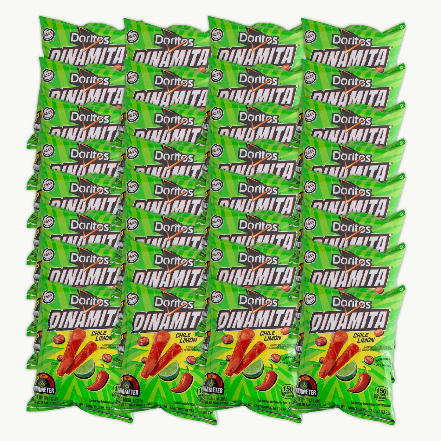 Doritos Dinamita Chile Limón Tortilla Chips 3.5oz