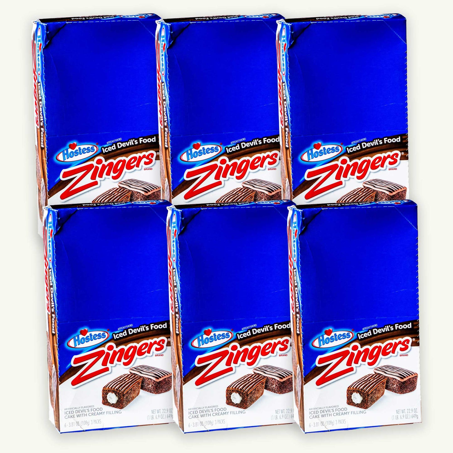Hostess Chocolate Iced Devil's Food Zingers 3.81oz