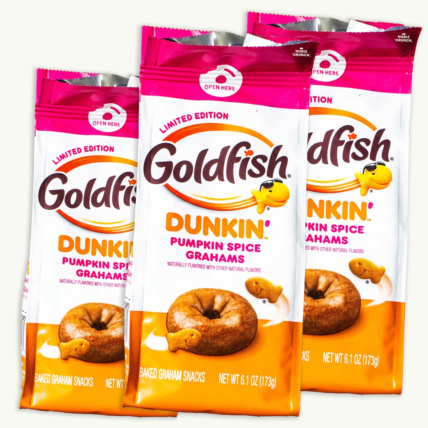 Goldfish Dunkin Pumpkin Spice Grahams 6.1oz
