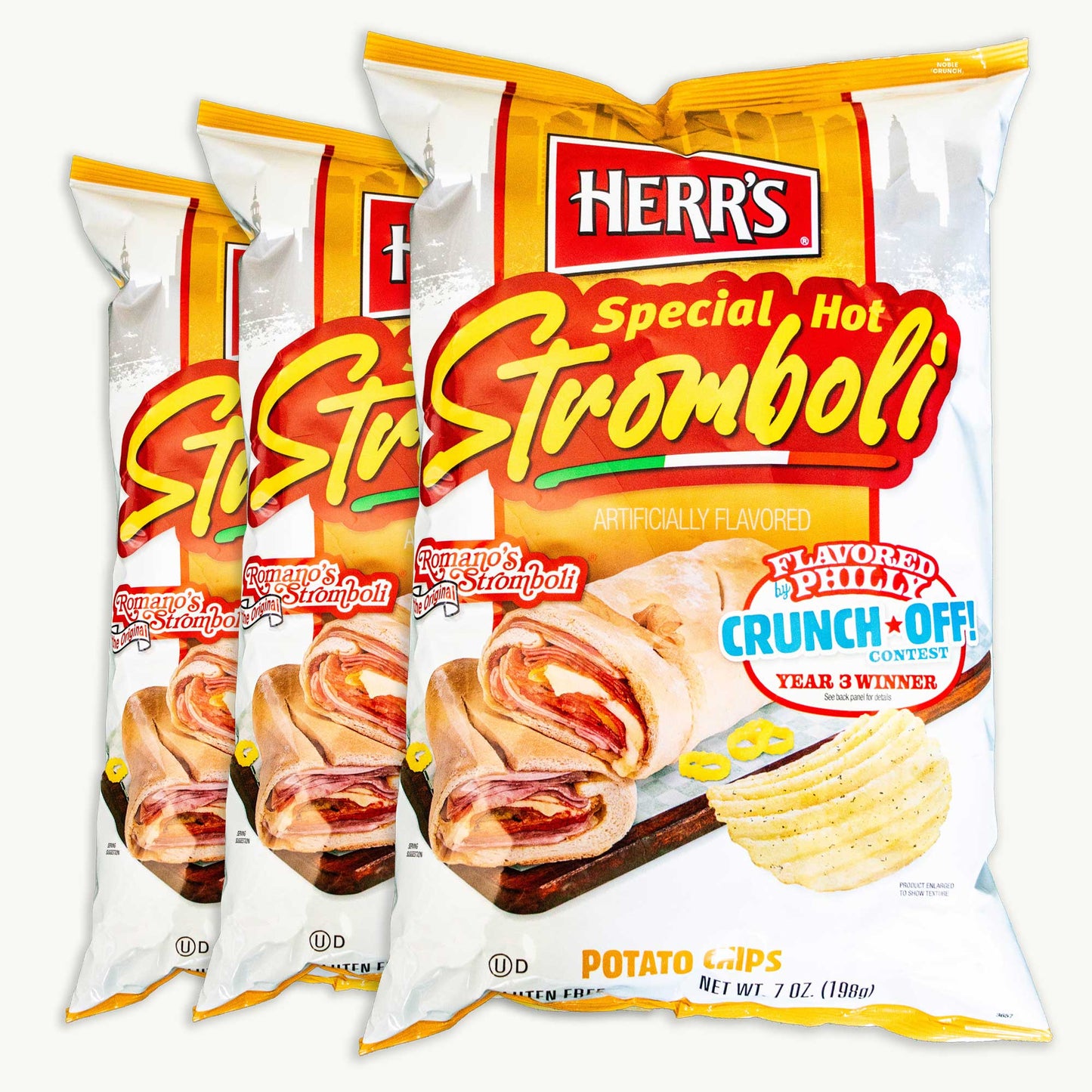 Herr's Special Hot Stromboli Potato Chips 7oz