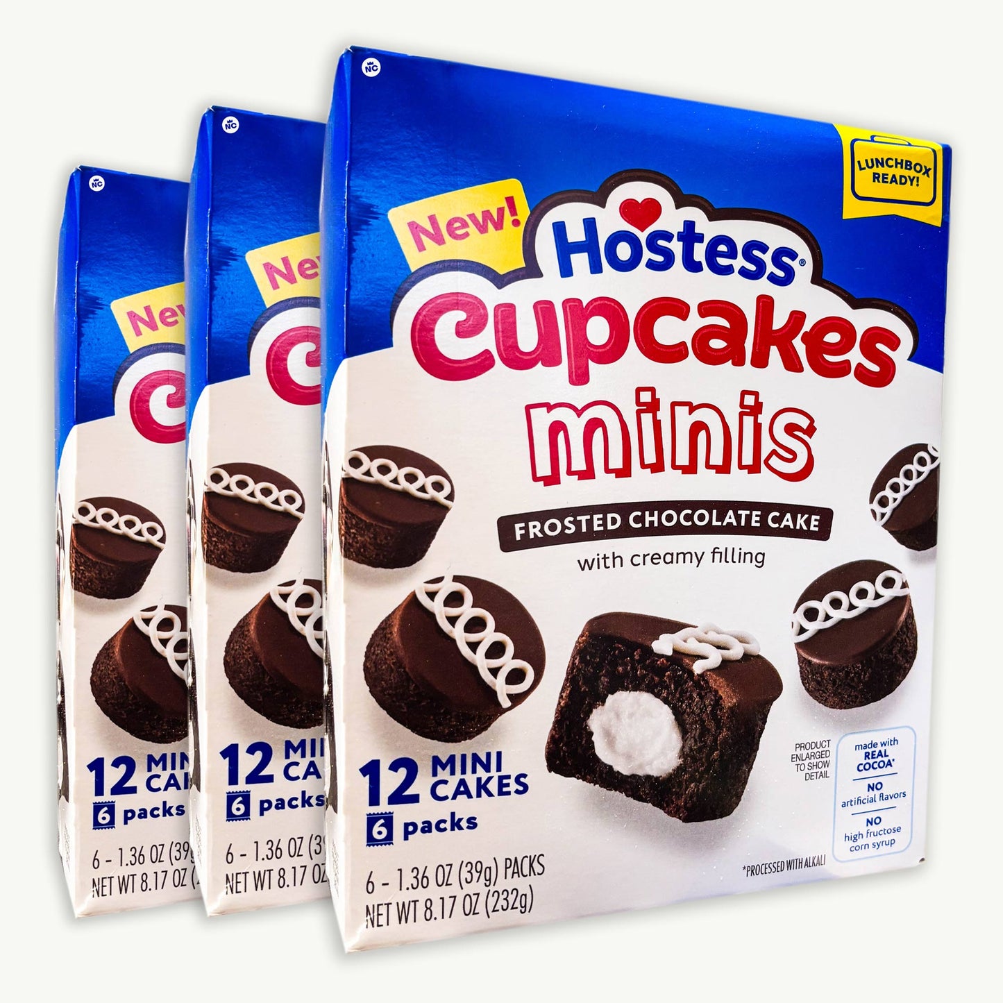 Hostess Frosted Chocolate Cupcakes Minis 6ct