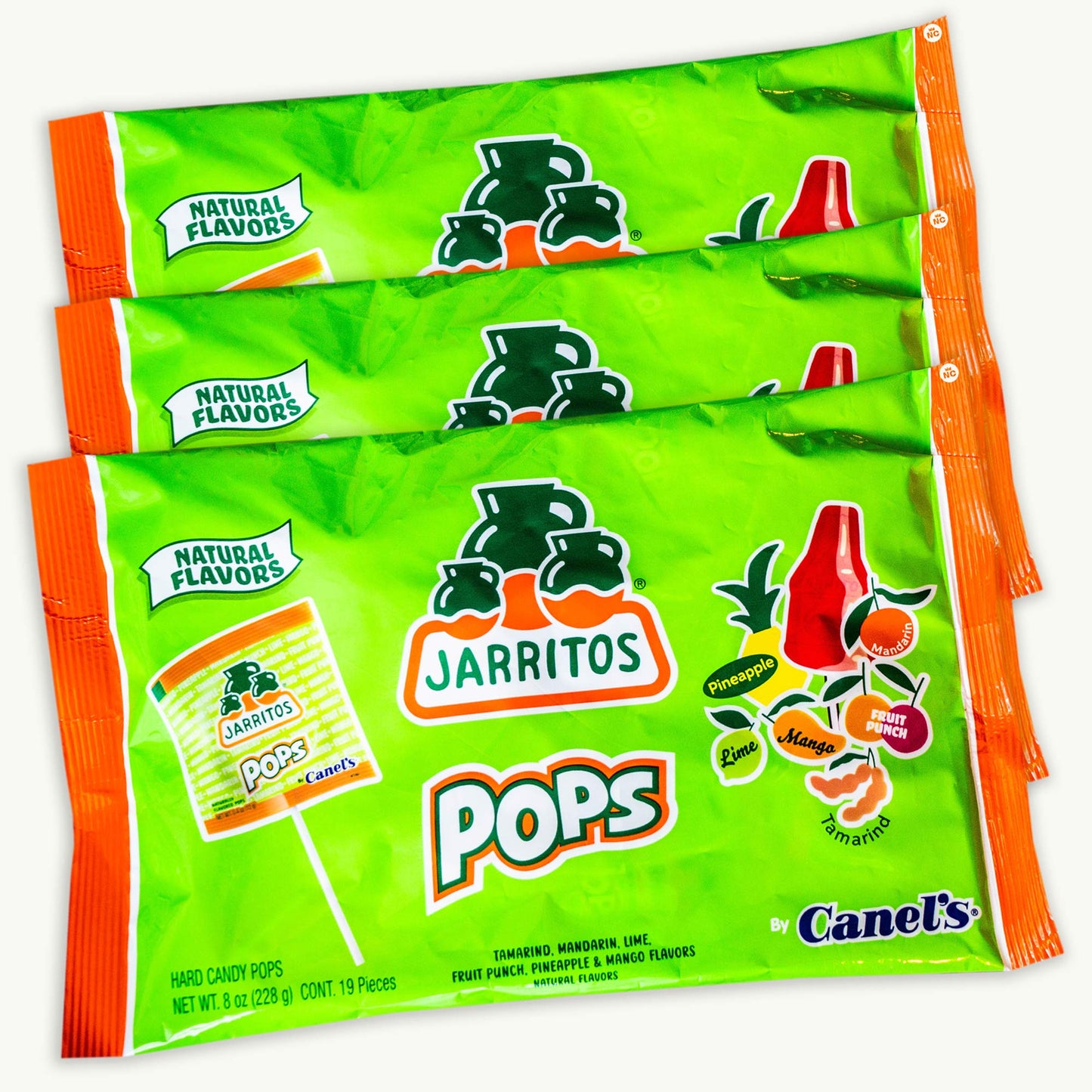 Jarritos Sweet Pops Lollipops 19ct 8oz