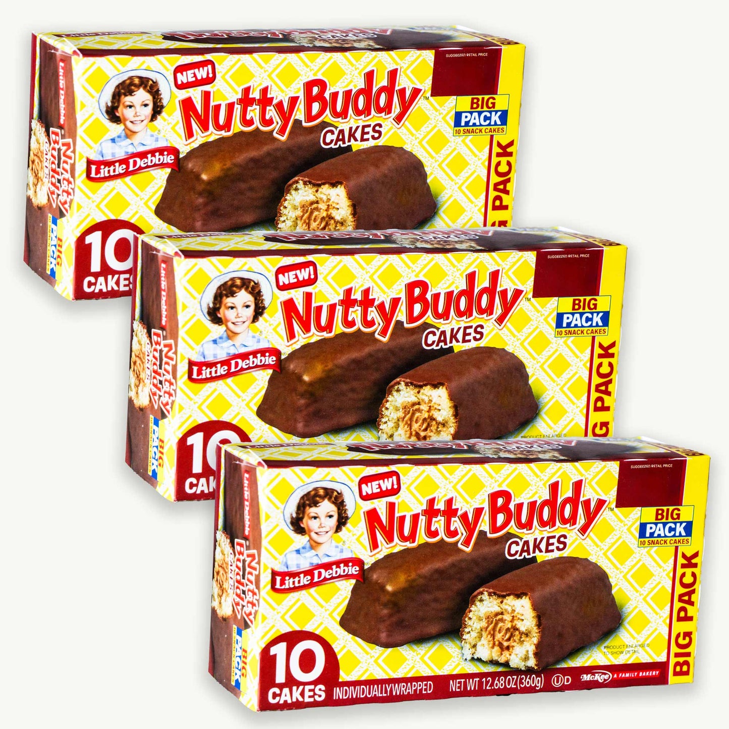 Little Debbie Nutty Buddy Cakes 12.68oz 10ct