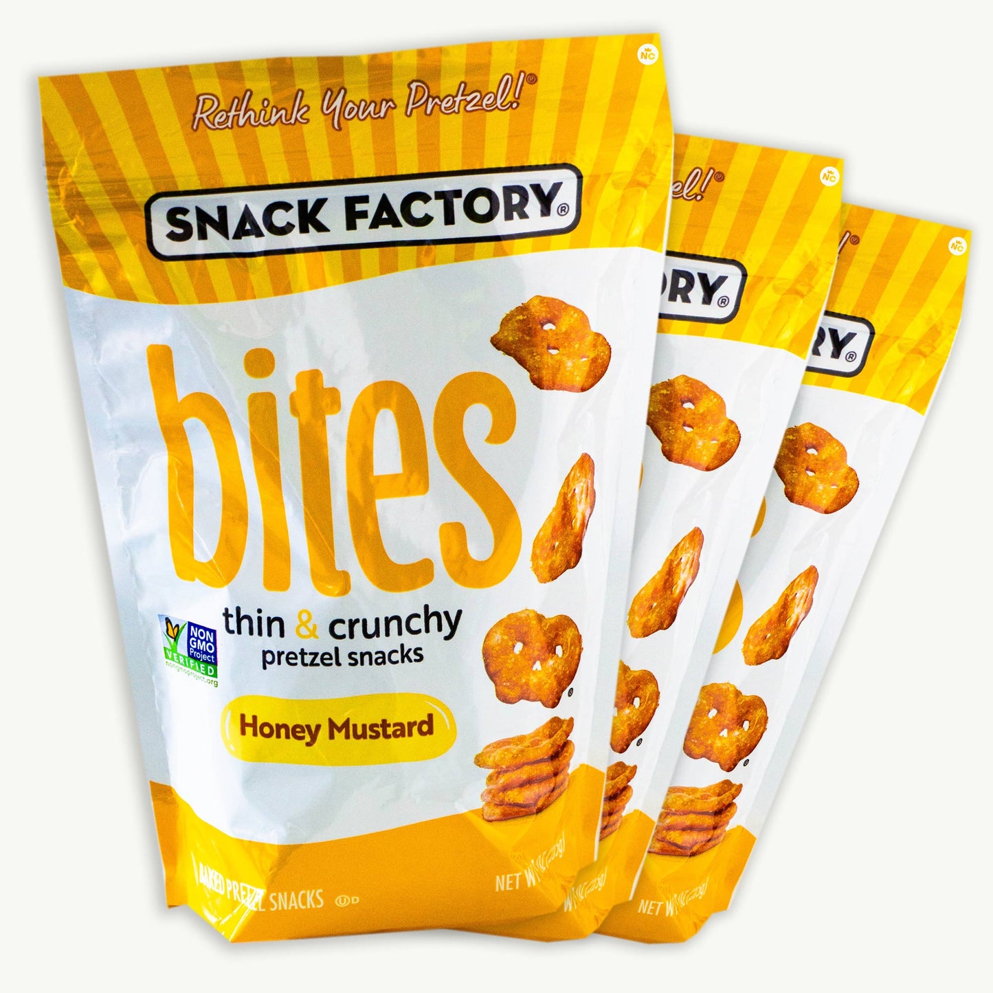 Snack Factory Honey Mustard Bites Pretzel Snacks 9oz