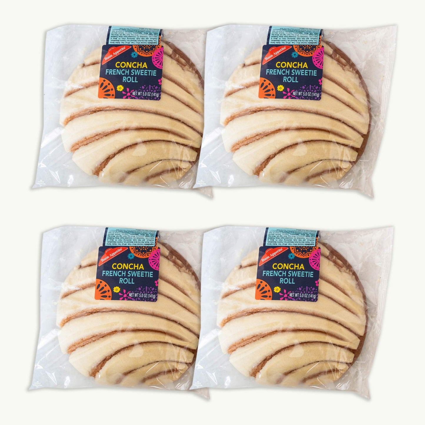 Bon Appetit Concha French Sweetie Roll 5oz