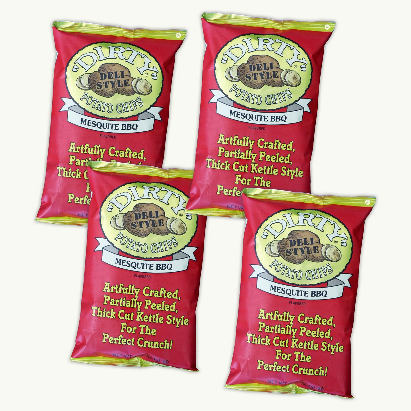 Dirty Mesquite BBQ Potato Chips 2oz