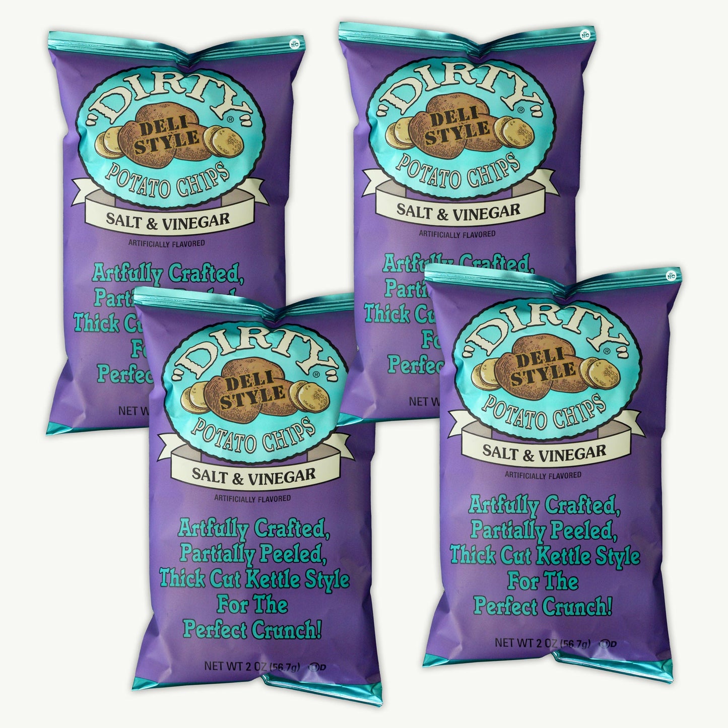 Dirty Salt Vinegar Chips 2oz