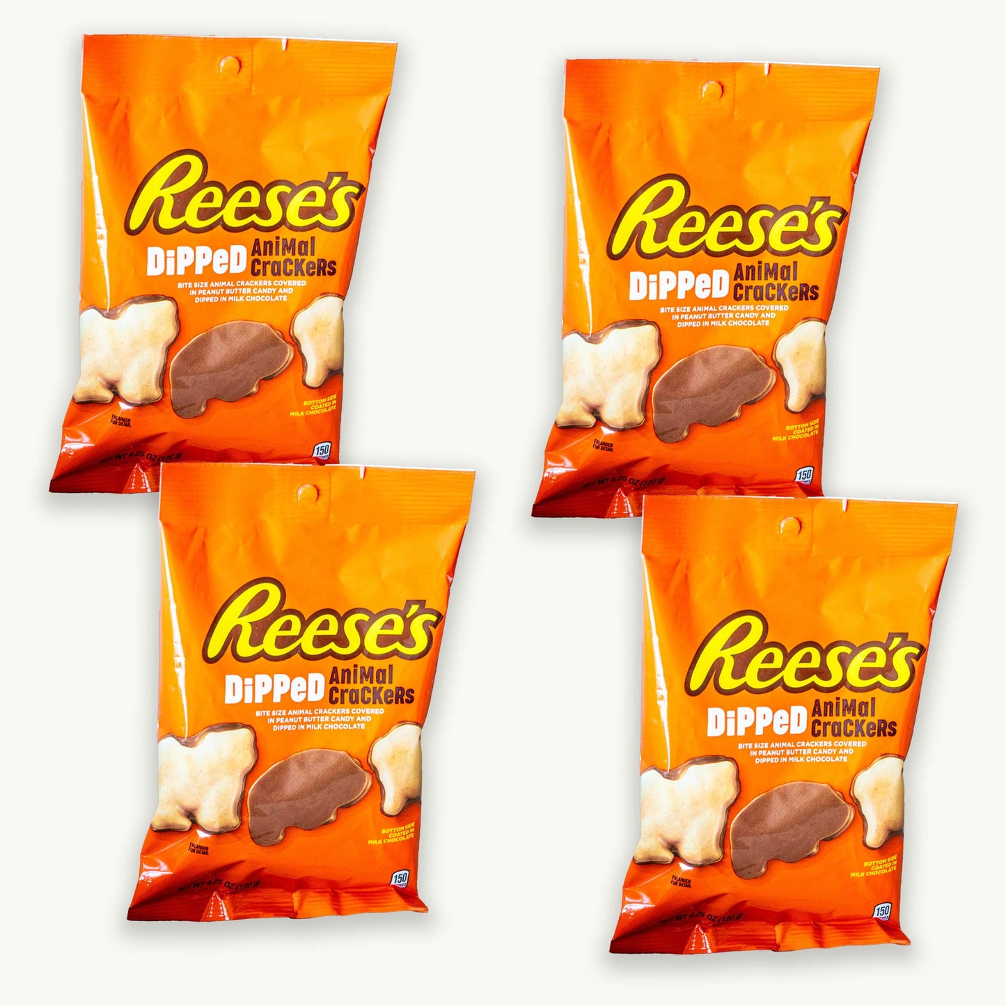 Reese's Milk Chocolate Dipped Animal Crackers 4.25oz