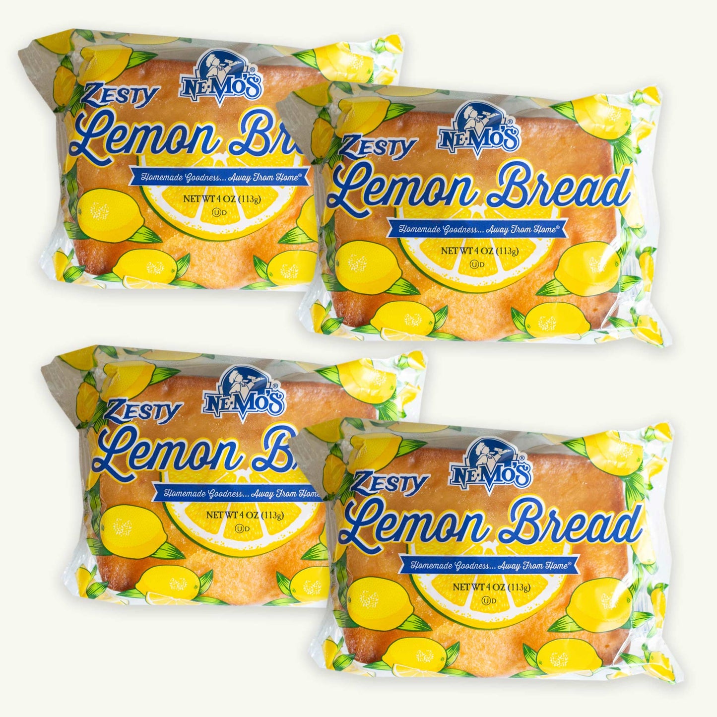 Nemo's Zesty Lemon Bread 4oz