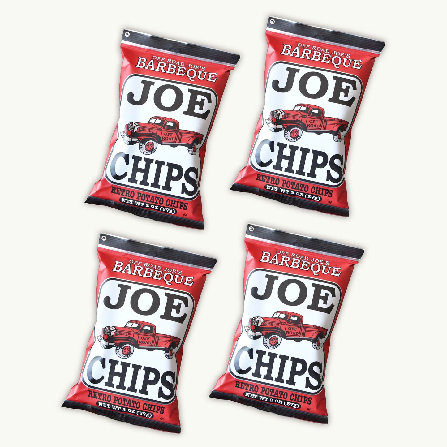 Joe Chips Off Road Joe's BBQ Potato Chips 2oz