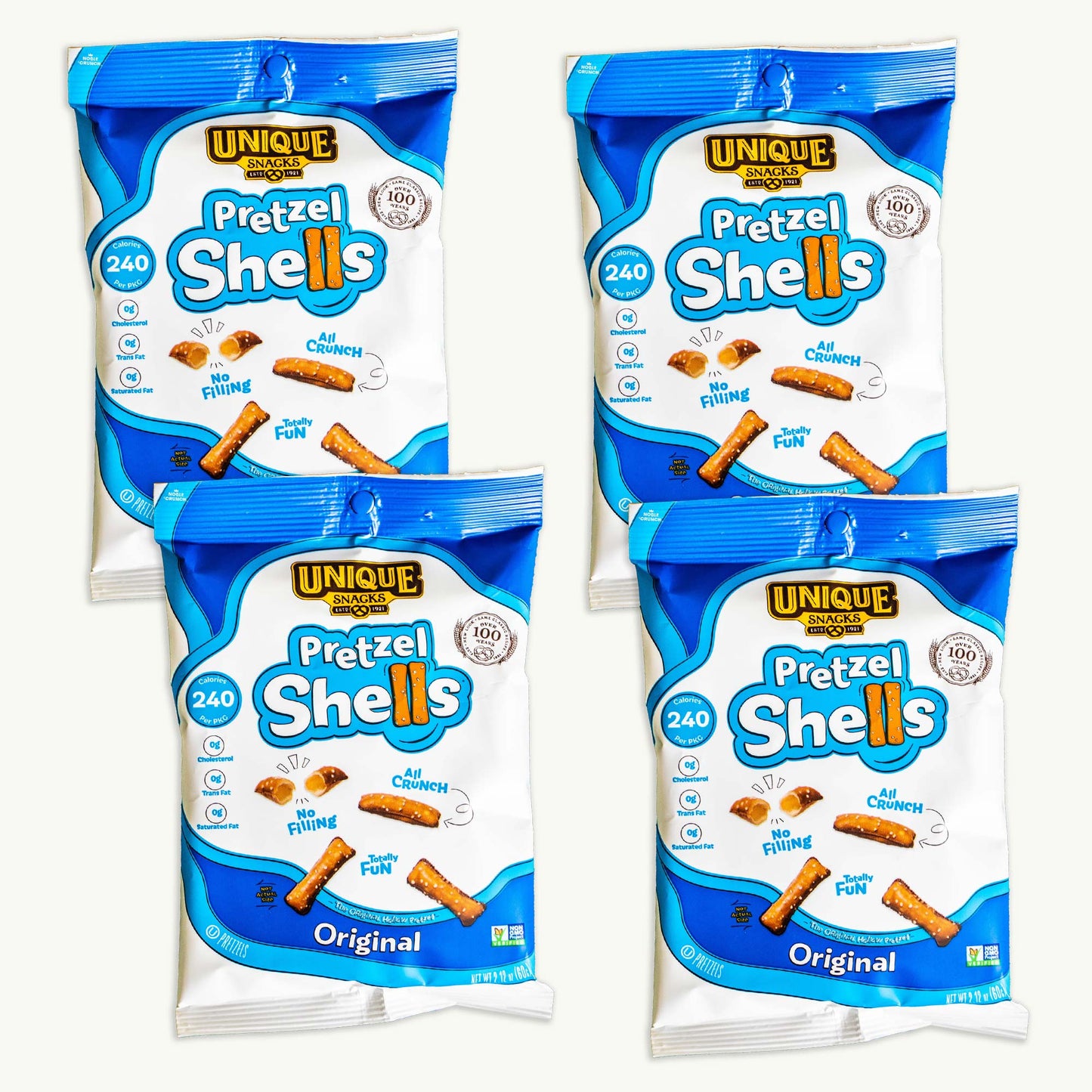 Unique Original Pretzel Shells 2.12oz