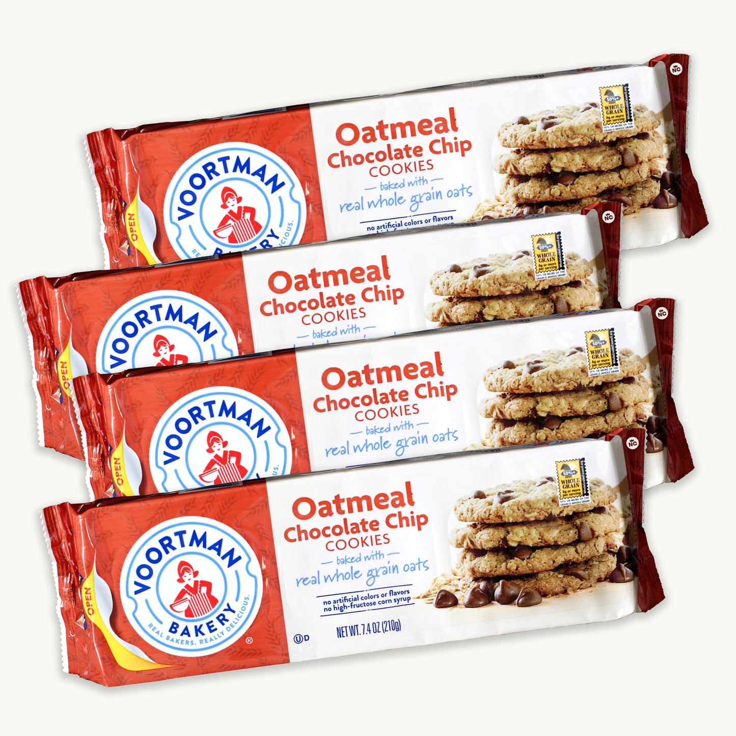 Voortman Oatmeal Chocolate Chip Cookies 7.4oz