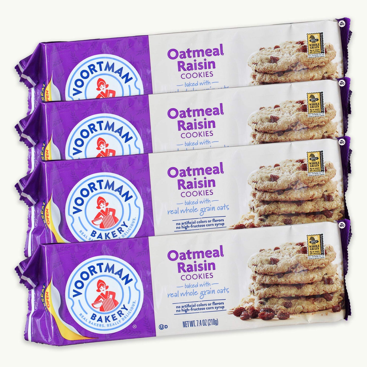 Voortman Oatmeal Raisin Cookies 7.4oz